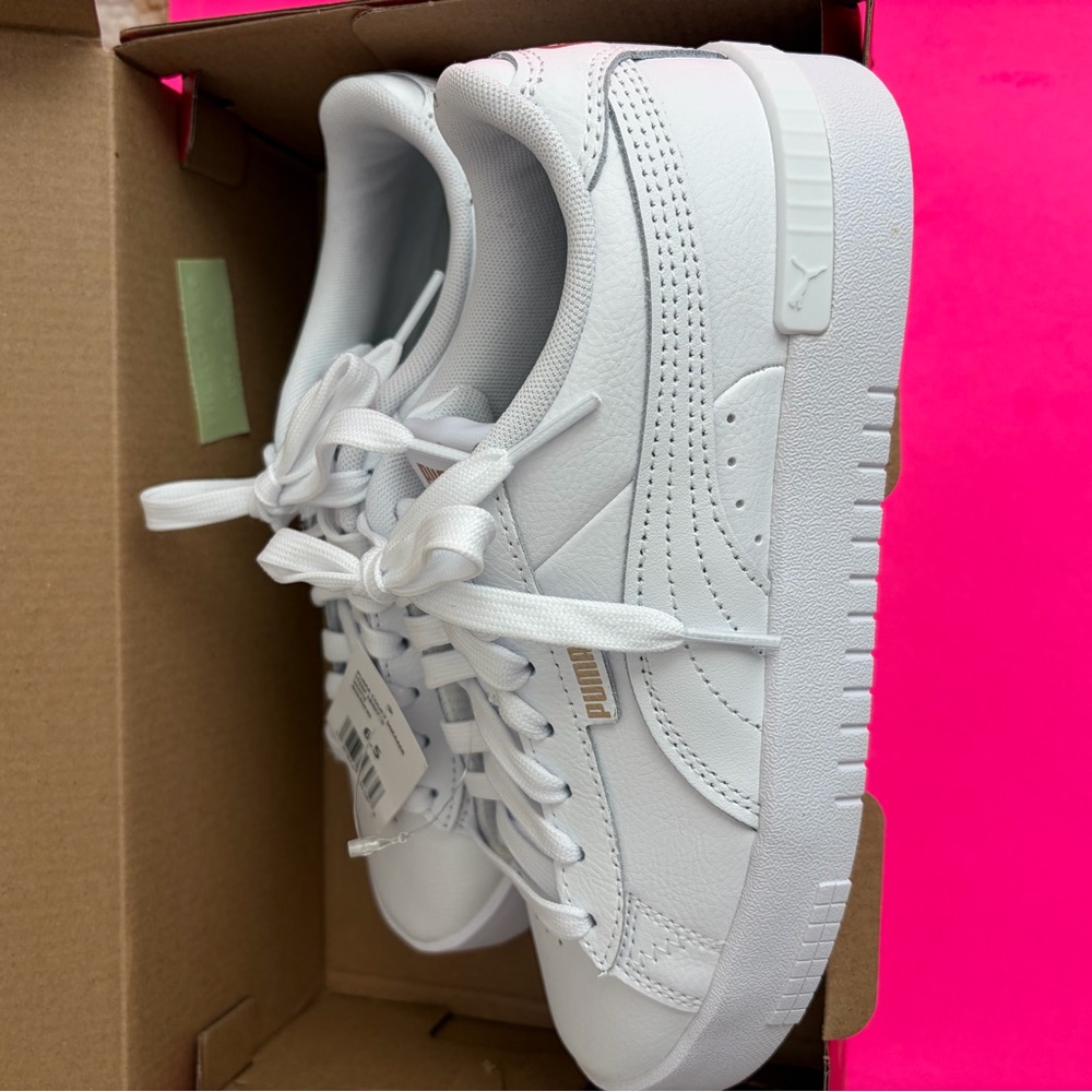 ❤️New PUMA Women's Court Sneaker, White, Size 6.5 - Picture 8 of 15